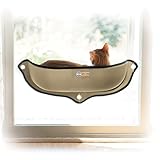 K&H Pet Products EZ Mount Window Bed Kitty Sill, Tan