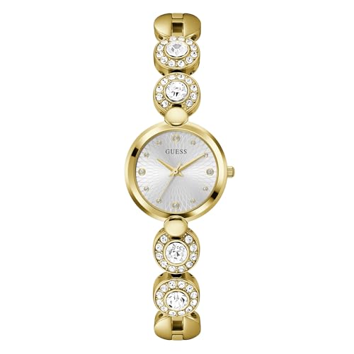 Image of GUESS Gold-Tone Analog Watch