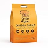 Getreidefreies Hundefutter mit Lachs und Süßkartoffeln, 2,5 kg, mit Omega 3 und 6, reich an Protein, ohne Getreide, ohne künstliche Zusätze, Unterstützung für empfindliche Verdauung und gesunde Haut