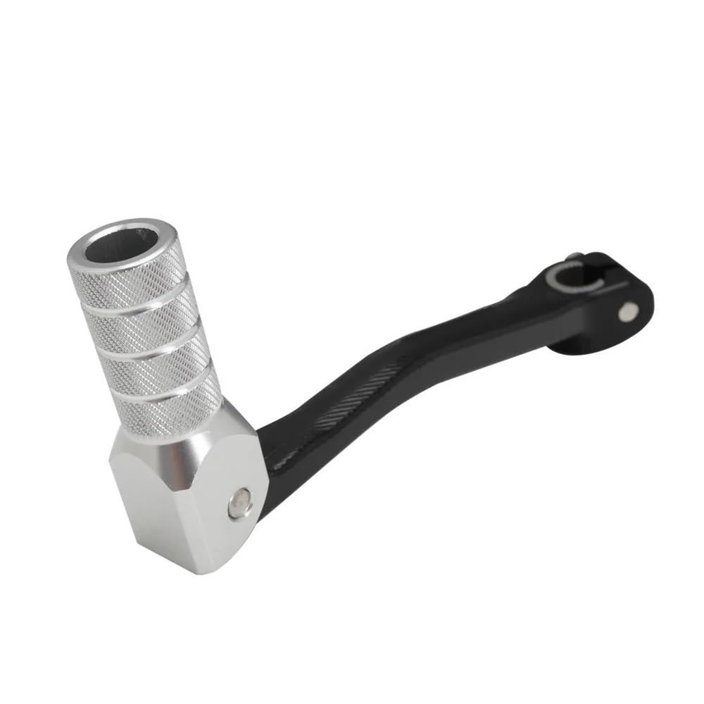 Moto Levier Changement Levier Pédale Changement Vitesse CNC pour Moto pour Kayo T2 T4 XR CRF 50 70 110 SSR SDG WPB DHZ MX Xmotor pour ATV Dirt Bike Levier Vitesses Shifter Pédale(Silver)