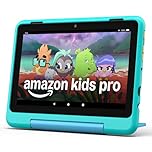 Amazon Fire HD 8 Kids Pro tablet (newest gen), ages 6–12 | 3 GB memory, includes ads-free books, games and videos that children love, 8" HD screen, parental controls, 13-hr battery, 32 GB