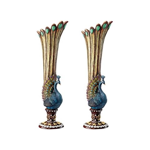 Vase Soliflore Paon Design Toscano KY91034 Cover