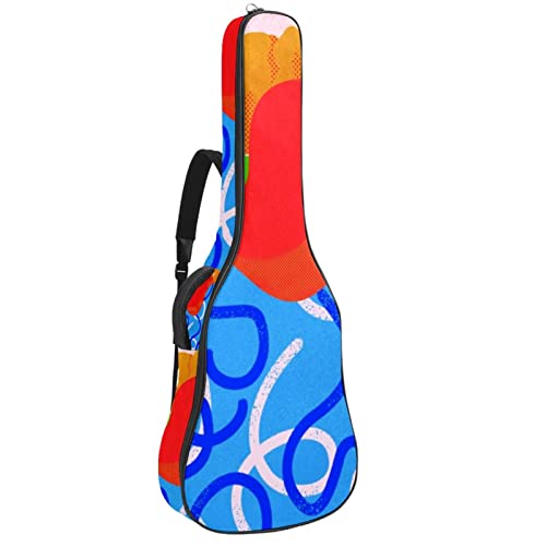 Housse de protection étanche pour guitare acoustique Graffiti Épaisseur 1 cm, Multicolore 01., 42.9×16.9×4.7 in… - Les Beatles, Paul McCartney, John Lennon, RIngo Starr, George Harrison Housse de protection étanche pour guitare acoustique Graffiti Épaisseur 1 cm, Multicolore 01., 42.9x16.9x4.7 in…
