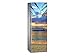 Oedim Vinilo para Frigorífico Anochecer en Playa Tropical 185x60cm | Adhesivo Resistente y Económico | Pegatina Adhesiva Decorativa de Diseño Elegante