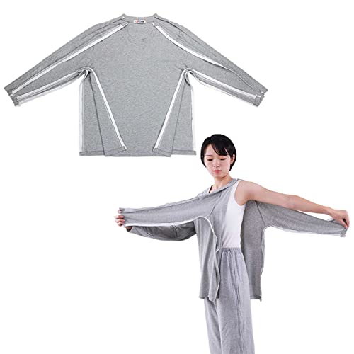 LZH FILTER Vetement Handicap Veste,Vetement handicape faciles à Porter et à enlever,handicapées et âgées vêtements adaptés pour Fracture des Patients alités Cover