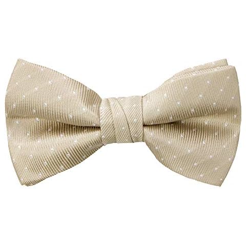 Spring Notion Boy's Dotted Woven Bow Tie - gold - Small (6 month - 2 year) Cover