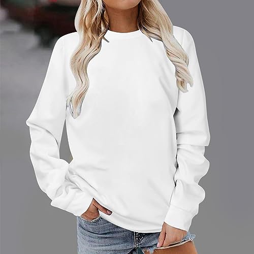 Womens Oversized Sweatshirt Long Sleeve Shirts Teen Girls Lightweight Fleece Pullover Sweaters Fashion Fall Y2k Clothes2