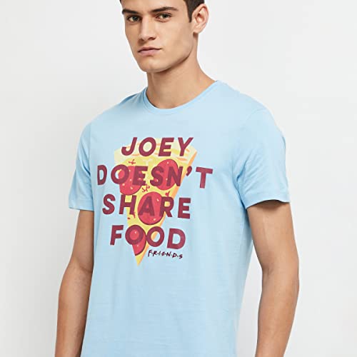 Image of Max Men's Printed Ultra Slim Fit T-Shirt