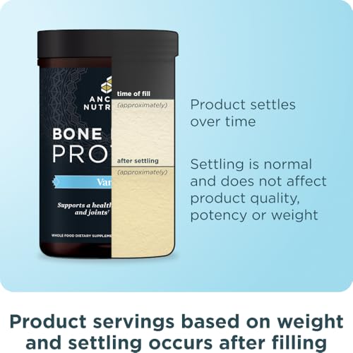 Ancient Nutrition Grass Fed Bone Broth Protein Powder, Vanilla | 20g Clean Protein, Grass-Fed & Pasture-Raised, Collagen Types I, II & III, Gut + Joint Support, 20 Servings - image 9