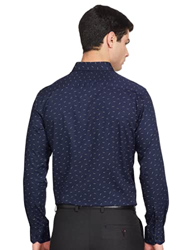 Image of Diverse Men's Cotton Printed Full Sleeve Regular Formal Shirt