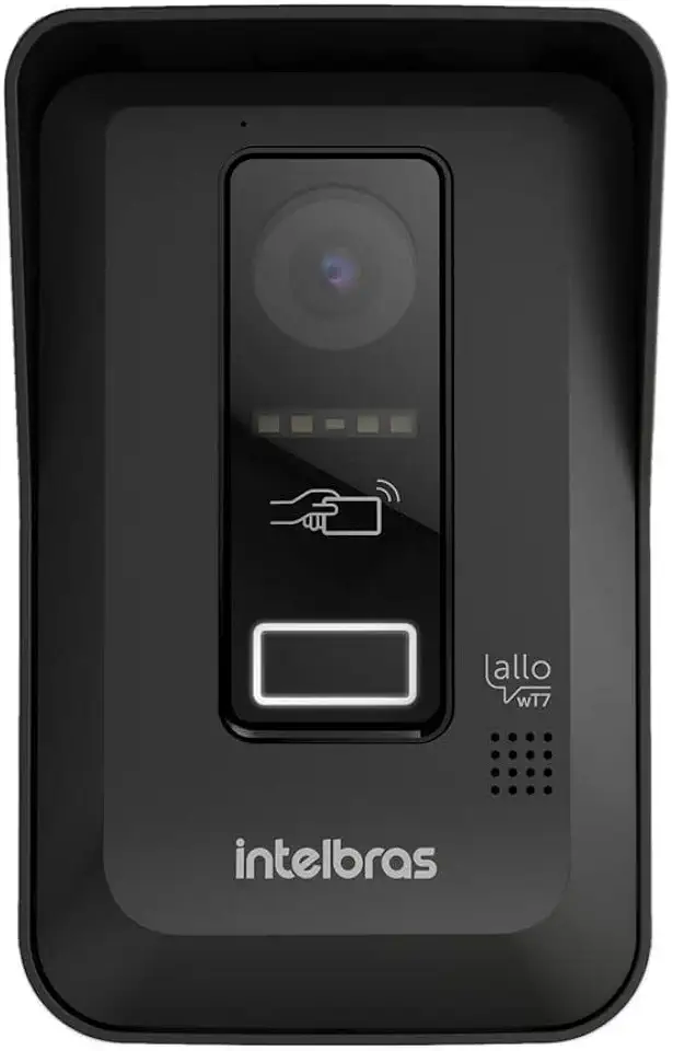 Módulo Externo de Vídeo Porteiro Allo wT7 Prata Intelbras