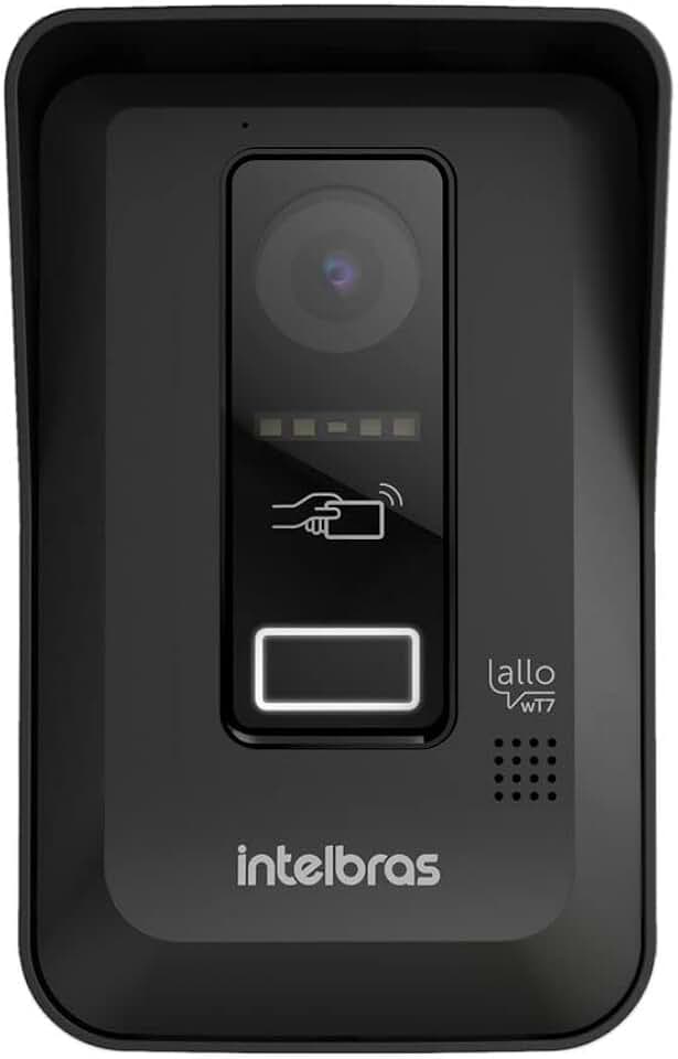 Módulo Externo de Vídeo Porteiro Allo wT7 Prata Intelbras