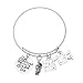 Infinity Collection 13.1 Running Gifts- Half Marathon Runner Charm Bracelet, Running Jewelry, Half Marathon Bracelet for Girls and Women, for Runners