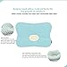 WelsLife Soft Hypoallergenic Baby Head & Neck Support Organic Cotton Cover Machine Washable (Bambi Pink)