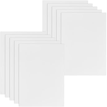 Pack of 10 Folder with Pocket A4 Kraft Document Folder Presentation Folder Offer Folder A4 Paper Cardboard Folder Paperwork Organiser Kraft Paper Folder File Folder for Office School Home White