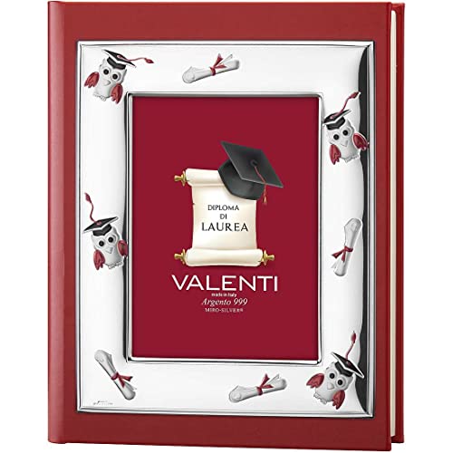 Valenti & Co. Album portafoto in Argento Gufetti