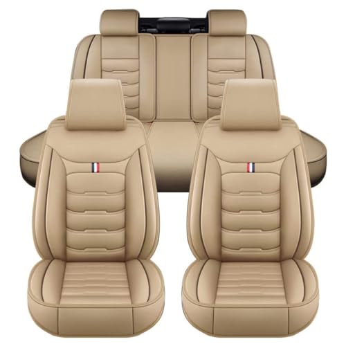 XIBANY Autositzbezüge Set für Renault Megane E Tech Electric/Megane GT/Megane Hatchback, Allwetter Auto Sitzbezüge Set, Schonbezüge für Vordersitze und Rückbank, Wasserdicht Sitzbezug Zubehör