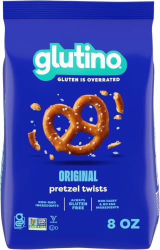 Image of Glutino Gluten Free Pretzel Twists, Salted, 8 oz (Pack of 12)