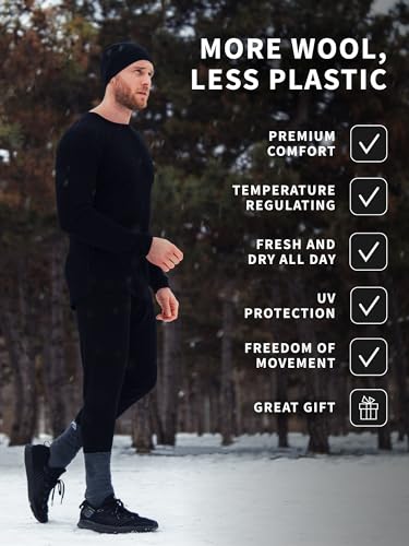 Merino-Unterwäsche für Herren von Merino.tech aus 100% Merinowolle