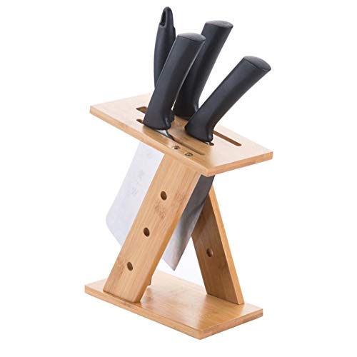 knife holder Knife Blocks Bamboo Knife Block suitable for cutting board kitchen knife fruit knife knife holder 1pack1