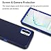 Tiflook for Galaxy Note 10 Plus Case, Protection Shockproof Heavy Duty Armor Rugged Hard Plastic Rubber Bumper Hybrid Protective Cover Case for Samsung Galaxy Note 10 Plus, Navy Blue
