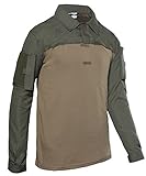 Material Torso: 100% Baumwolle; Material Schulter/Ärmel: 50% Baumwolle 50% Polyester.