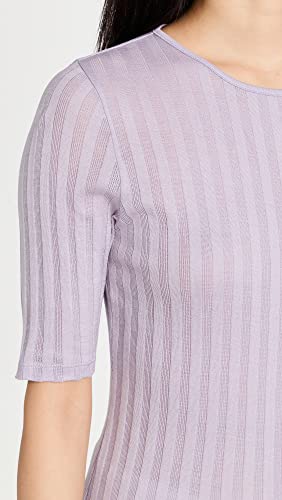 Image of Vince Women's Ribbed Elbow SLV Crew
