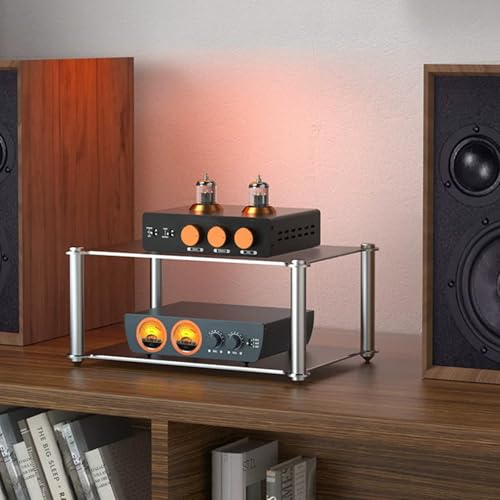 Étagère tour audio HiFi ventilée anti-surchauffe pour lecteur CD