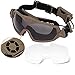 HANSTRONG GEAR Airsoft Goggles Anti Fog Military Shooting Goggles & Glasses for Cycling Paintball Hunting Motorcycle