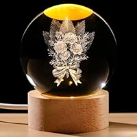 Amazon.co.jp: Kertari 60mm クリスタルボール イルカ 月 置物