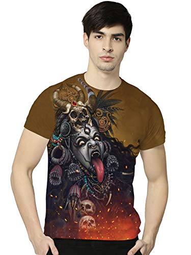 Image of Shiva, Krishna, Hanuman, Kali, Ram and Ravana, Ramayan, Bagavath Githa, Buddha Religious, Spiritual, Hindu Gods T-Shirts