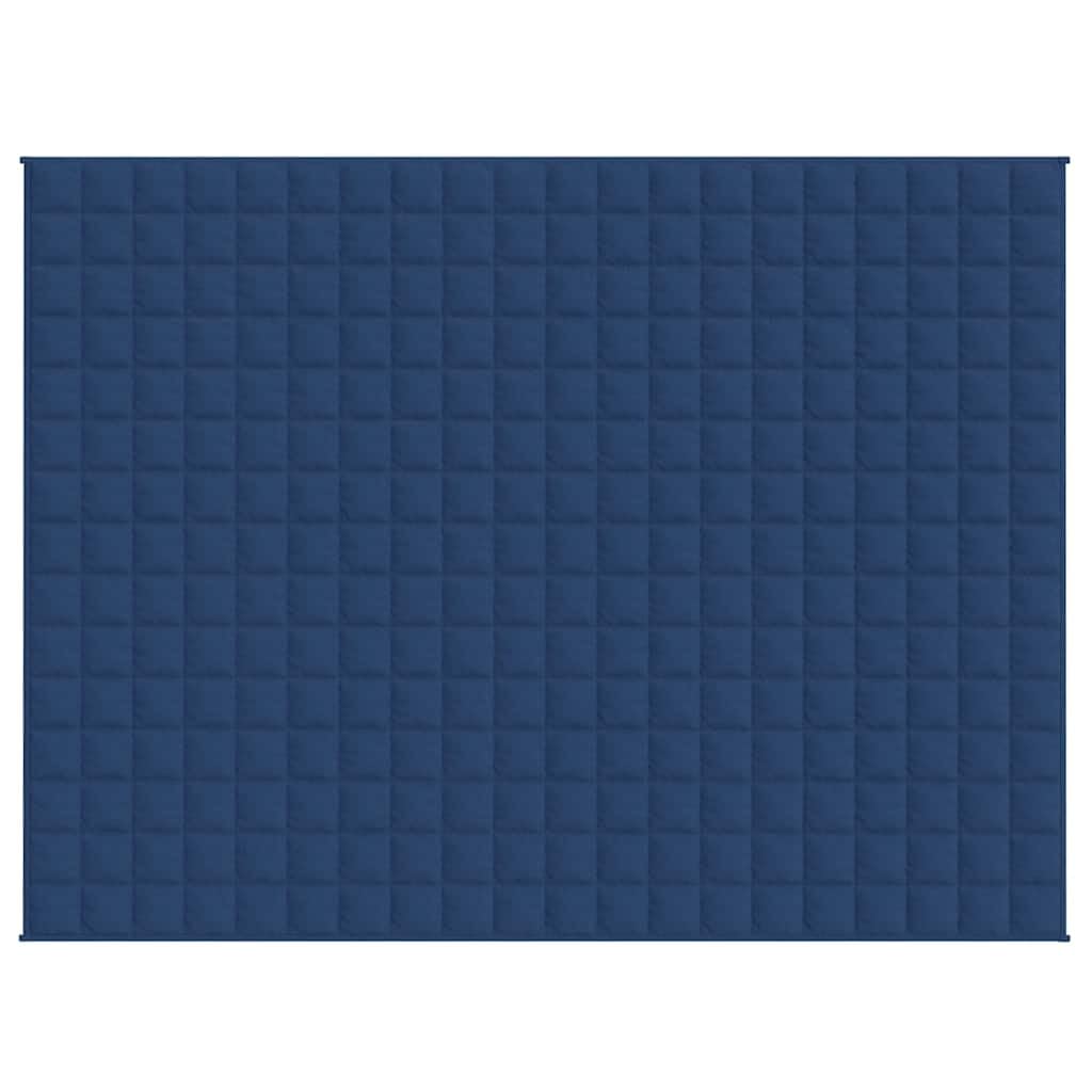 Manta de peso 150x200 cm 7 kg Azul
