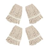 X-Institute Cabezal De Repuesto para Fregona Industrial Almohadilla Hilo Algodón Repuesto Seguro Superficies Suelos Madera Dura Suministro Limpieza Cabezal Encerado Suelos 4