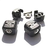 HRCHCG Compound Bow Buckle Drop Away Arrow Rest Clip Fasten Clip Archery Accessories Plastic Black...