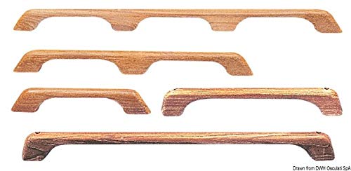 Main courante teck 1075 mm Osculati pour sécuriser le pont du bateau