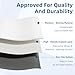 Memory Foam Mattress Topper, 7CM Thickness Mattress Pad Topper Foam with Washable Zipped Cover, Mattress Topper for Back Pain Relief (160X200)