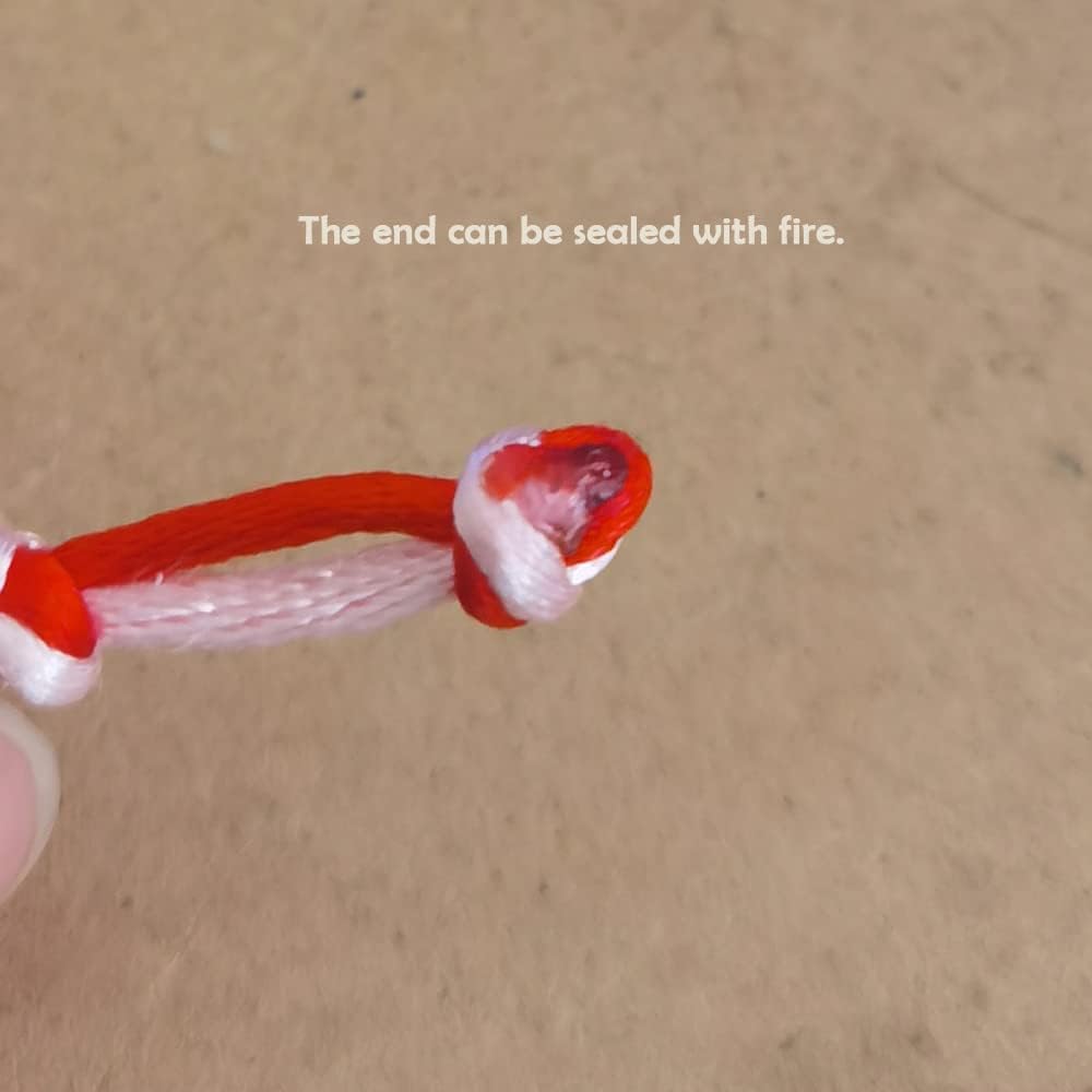 INSPIRELLE 2.5mm 15 Colors Satin Cord Rattail Silk Cord Chinese Knot Thread for Jewelry Making, 10 Yards Each Color - Image 7