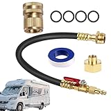 Performance Hivernale Fiable: Doté de son système d'isolation multicouche, ce kit d'hivernage pour camping-car prévient les dommages par gel des tuyaux et assure des voyages hivernaux fluides, le rendant parfait pour les aventuriers recherchant une performance lors de la conduite ou du camping par températures glaciales, avec une protection et un confort constant.