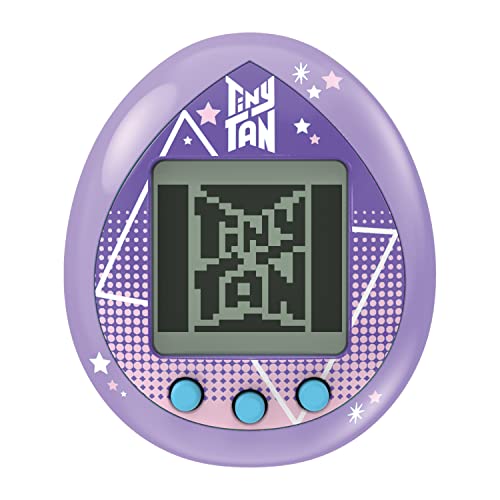 Tamagotchi Tiny Tan Purple Bandai 88866 mascota virtual interactiva morada