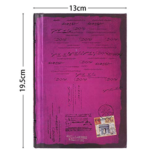 Taccuino vintage con copertina rigida, formato A4