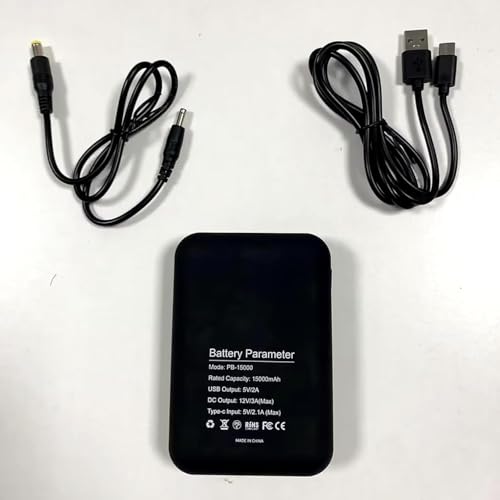Sauerstoffkonzentrator Akku for XM-898 -Creliver Mobiles Sauerstoffgerät mit Akku, 15000mA 12V 3A Ausgang,Außeneinsatz, Schwarz Sauerstoffkonzentrator Akku for XM-898 -Creliver Mobiles Sauerstoffgerät mit Akku, 15000mA 12V 3A Ausgang,Außeneinsatz, Schwarz