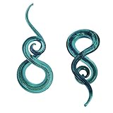 Einzigartige rote Spirale-Form Ohr Lehren, kühlen Ohr Bahren und Mode Piercing-Schmuck