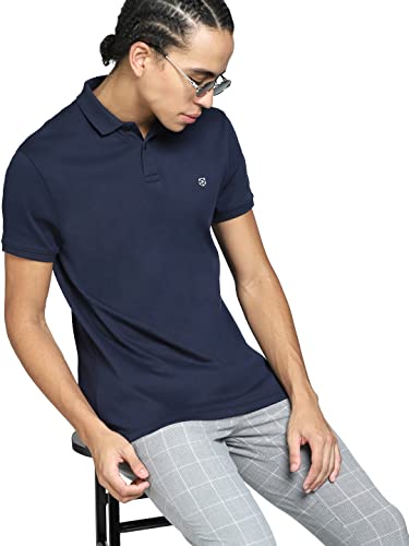 Image of JACK & JONES Polo Collar Cotton T-Shirt