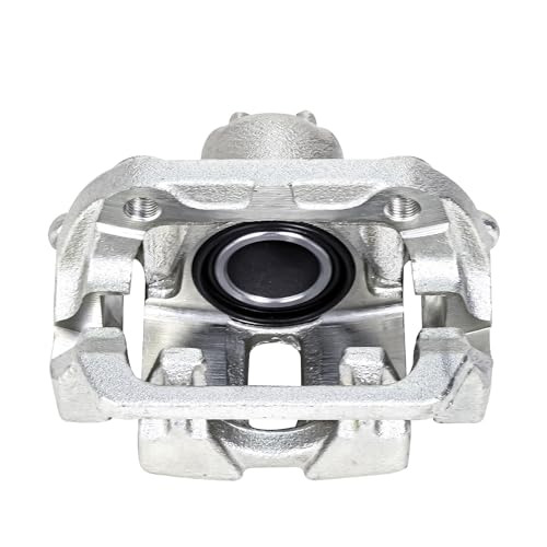 Image of Detroit Axle - Rear Right Brake Caliper for 2005 2006 2007 2008 2009 2010 | Honda Odyssey Disc Brake Caliper w /Bracket Replacement Passenger Side Assembly