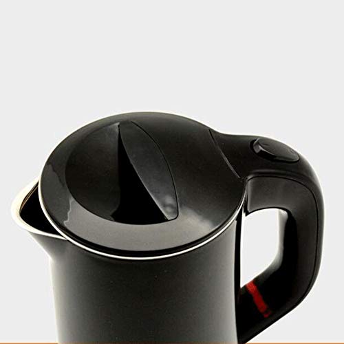 Hervidor eléctrico portátil 0.6L con control inteligente negro miniatura 3