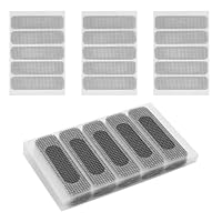 FRUHLING 120 Stück Fliegengitter Fenster Reparatur Selbstklebend Glasfaser Reparatur Insektenschutz Moskitonetz Reparaturflicken Tür Fenstergitter Patch für Fenster Tür Loch von Fliegengitter