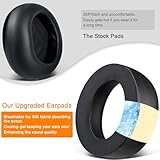 SOULWIT Cooling Gel Earpads Cushions Replacement for Sony PlayStation PS5 Pulse Elite Wireless Headset, Ear Pads Cushions with Noise Isolation Foam - Black - Image 9