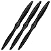 XOAR PJG 8x6 RC Airplane Propeller 8 Inch 2 Blade Nylon Prop for Fixed-Wing RC Planes (Pack of 3)