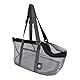 SIQITECH Hundetragebeutel Kleine Hunde Katze Tragetasche Mesh Atmungsaktiv Transporttasche Abnehmbar Matte Hundetragetasche Verstellbar Tragbar Katzentransportbox Katzen Welpen Unter 5 Kg