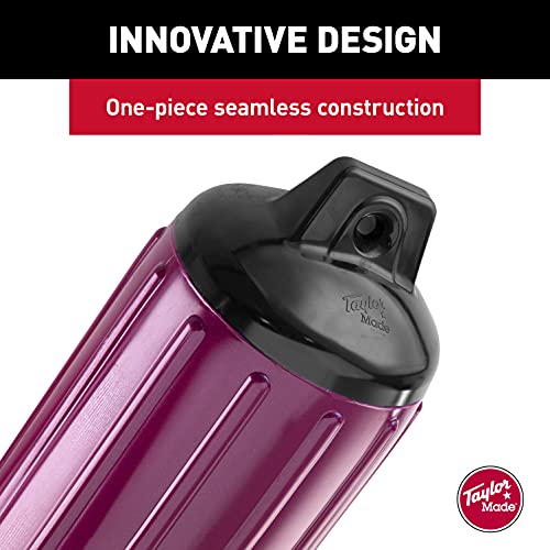Image of Taylor Made Products 953824 Super Gard Inflatable Vinyl Boat Fender, 8.5 x 26 inch, Cranberry